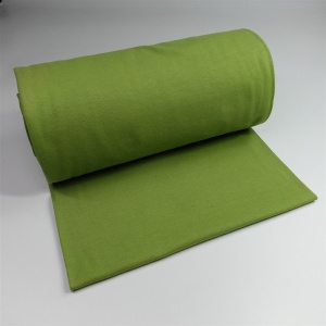 Bündchenstoff Uni - Kiwi Grün -...