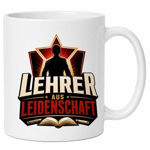Tasse »Lehrer aus Leidenschaft«
