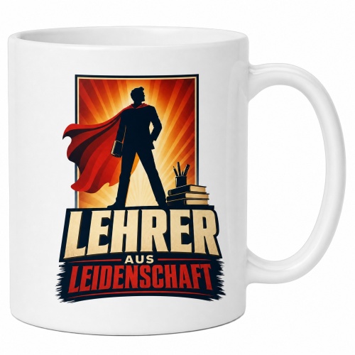 Tasse »Lehrer aus Leidenschaft«
