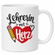 Tasse »Lehrerin mit Herz«