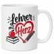 Tasse »Lehrer mit Herz«