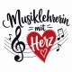 Tasse »Musiklehrerin mit Herz«