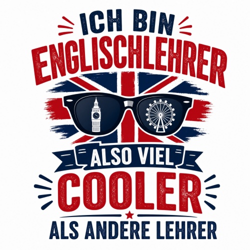 Tasse »Ich bin Englischlehrer – also viel...