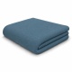Bündchenstoff Uni - Jeans Blau