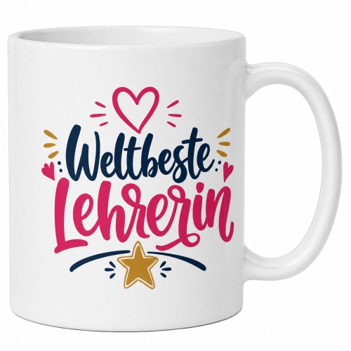 Tasse »Weltbeste Lehrerin«