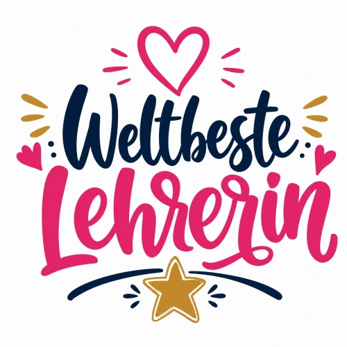 Tasse »Weltbeste Lehrerin«