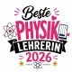 Tasse »Beste Physik Lehrerin 2026«