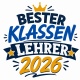 Tasse »Bester Klassenlehrer 2026«