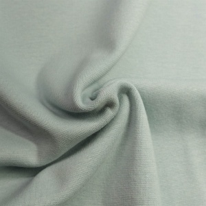 Bündchenstoff Uni - Zart Grün -...