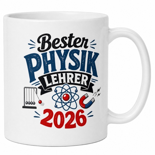 Tasse »Bester Physik Lehrer 2026«