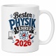 Tasse »Bester Physik Lehrer 2026«