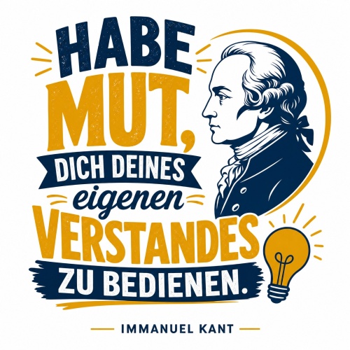Tasse »Habe Mut, dich deines eigenen Verstandes zu...