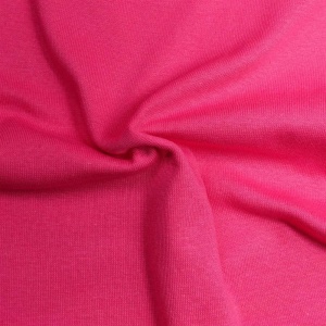 Bündchenstoff Uni - Pink - Premiumqualität