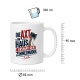 Tasse »Die Axt im Haus erspart den Zimmermann.«