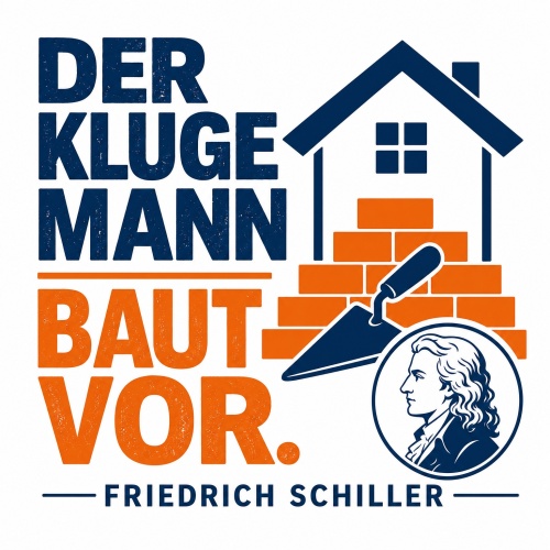Tasse »Der kluge Mann baut vor.«