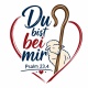 Tasse »Du bist bei mir – Psalm 23,4«