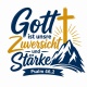 Tasse »Gott ist unsre Zuversicht und Stärke«