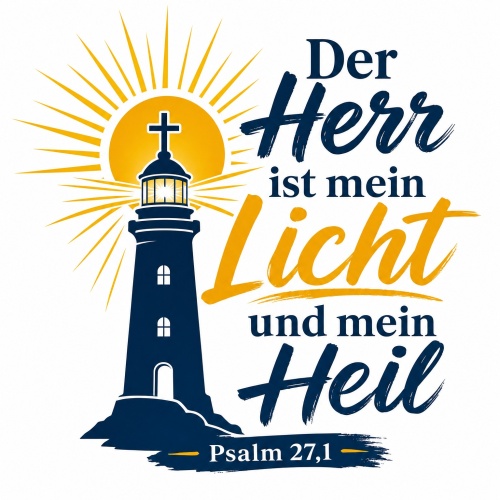Tasse »Der Herr ist mein Licht und mein Heil«