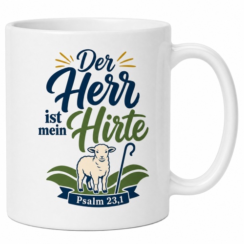 Tasse »Der Herr ist mein Hirte«