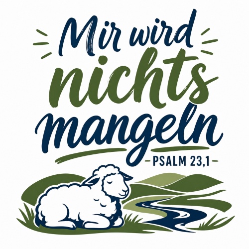 Tasse »Mir wird nichts mangeln – Psalm...