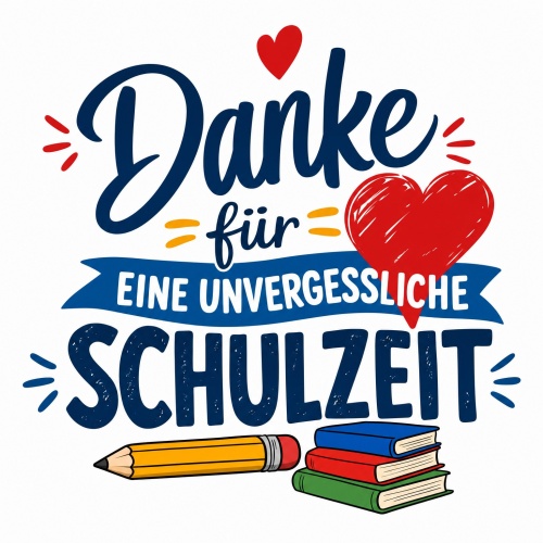 Tasse »Danke für eine unvergessliche Schulzeit«