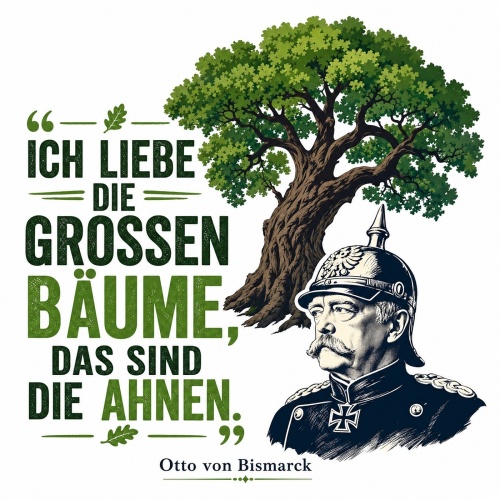 Tasse »Ich liebe die großen Bäume, das...