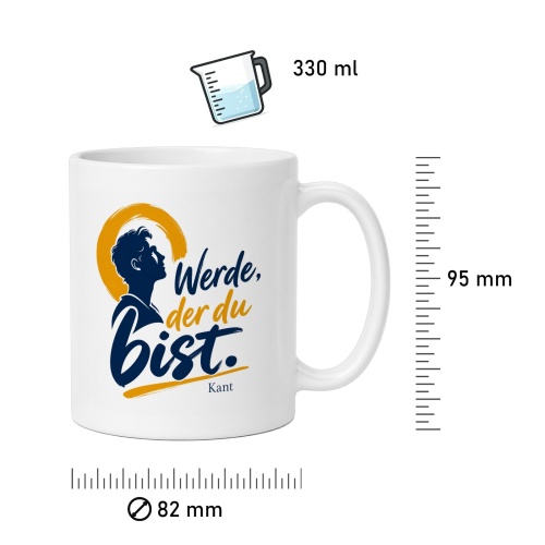 Tasse »Werde, der du bist.«