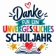 Tasse »Danke für ein unvergessliches Schuljahr«