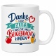 Tasse »Danke für alles, was Sie uns beigebracht haben«
