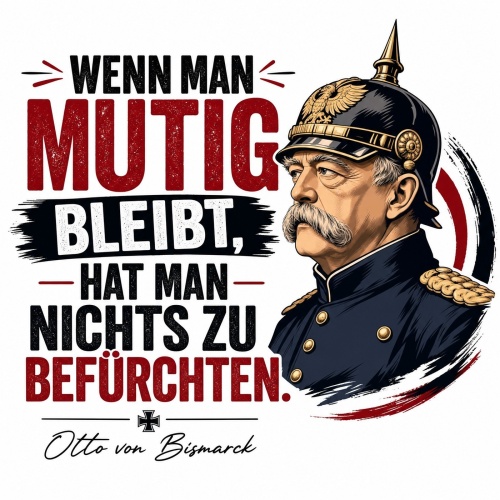 Tasse »Wenn man mutig bleibt, hat man nichts zu...