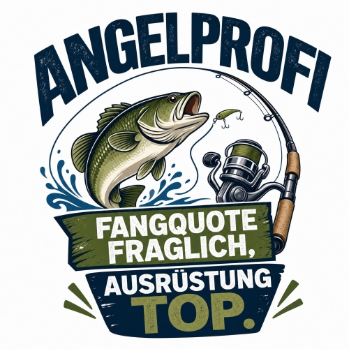 Tasse »Angelprofi – Fangquote fraglich,...