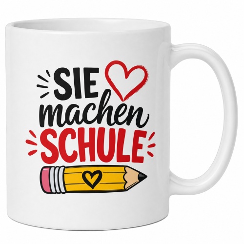 Tasse »Sie machen Schule«