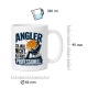 Tasse »Ich angle nicht, ich warte professionell«