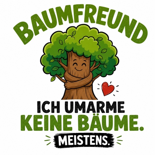 Tasse »Baumfreund – Ich umarme keine...