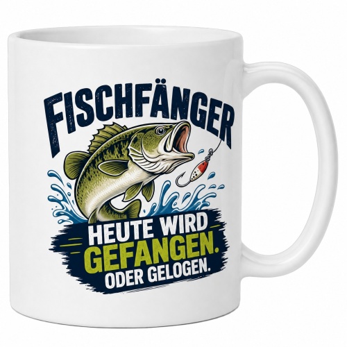 Tasse »Fischfänger – Heute wird...