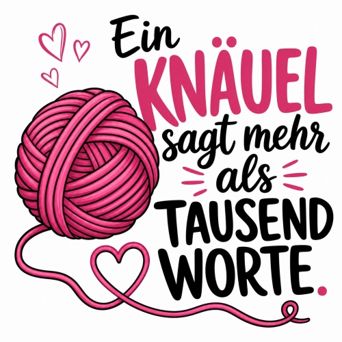 Tasse »Ein Knäuel sagt mehr als tausend...