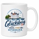 Tasse »Glücksburg – Schloss, Strand und Ostseeglück«