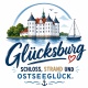 Tasse »Glücksburg – Schloss, Strand und Ostseeglück«