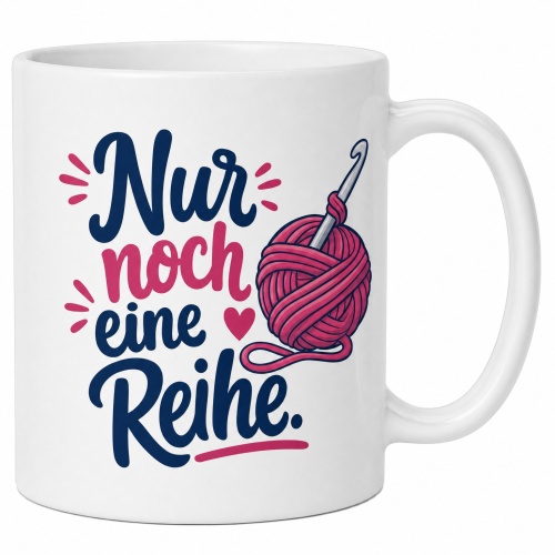 Tasse »Nur noch eine Reihe.«
