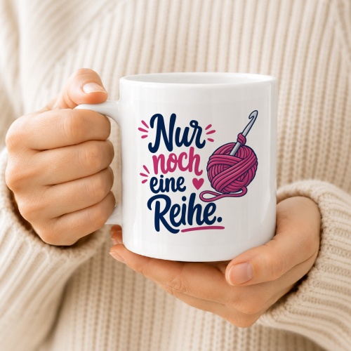 Tasse »Nur noch eine Reihe.«