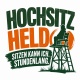 Tasse »Hochsitz Held – Sitzen kann ich. Stundenlang.«