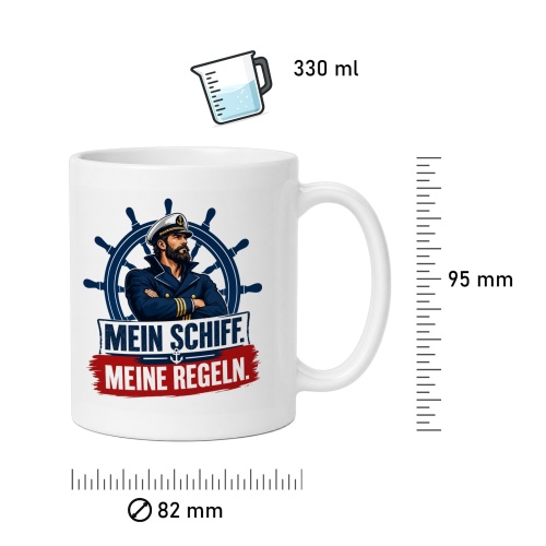 Tasse »Mein Schiff. Meine Regeln.«