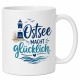 Tasse »Ostsee macht glücklich«