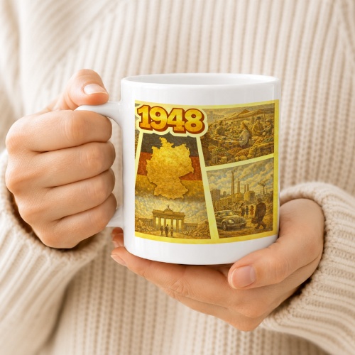 Tasse »1948 – Deutschland Geschichte«