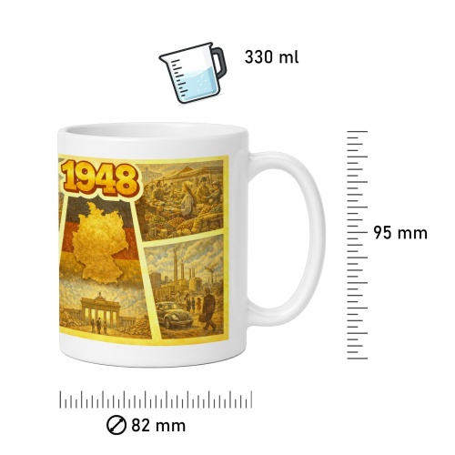 Tasse »1948 – Deutschland Geschichte«