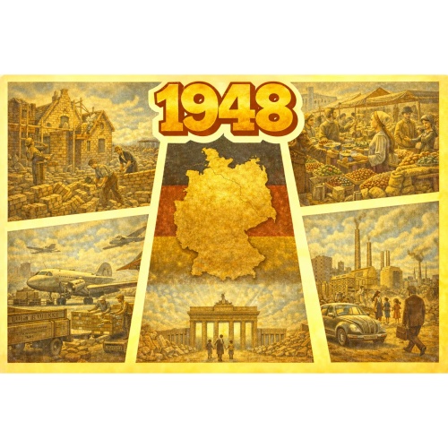 Tasse »1948 – Deutschland Geschichte«