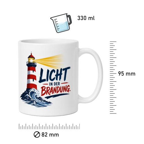 Tasse »Licht in der Brandung«