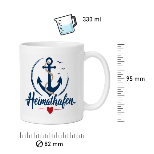 Tasse »Heimathafen«