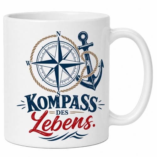 Tasse »Kompass des Lebens«