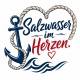 Tasse »Salzwasser im Herzen«